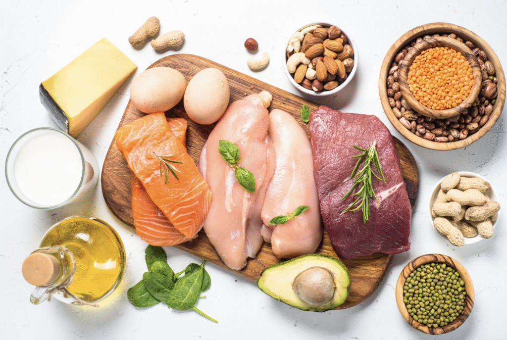 Musculation : aliments avec proteines